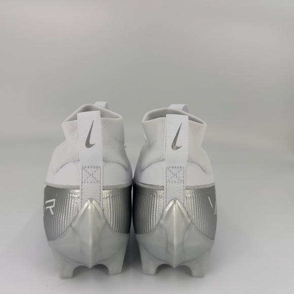 Nike Vapor Edge Pro 360 2 White Silver Mens Football Cleats DA5456-102 Sz 11,12 main image 5